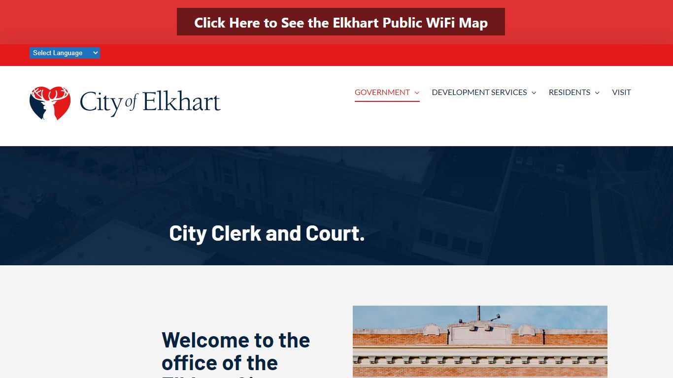 City Clerk and Court - City of Elkhart